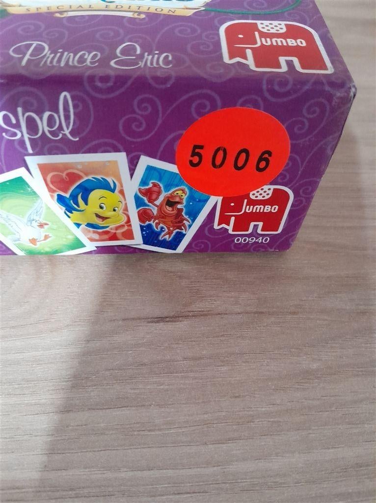 ariel de kleine zeemeermin - s5006, Hobby en Vrije tijd, Gezelschapsspellen | Bordspellen, Verzenden, Zo goed als nieuw