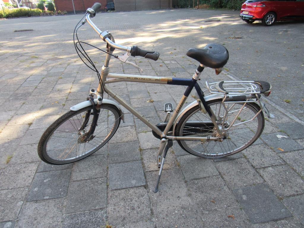 Gazelle Herenfiets  28"", Fietsen en Brommers, Fietsen | Heren | Herenfietsen, Ophalen, Gebruikt, Versnellingen, Schijfrem