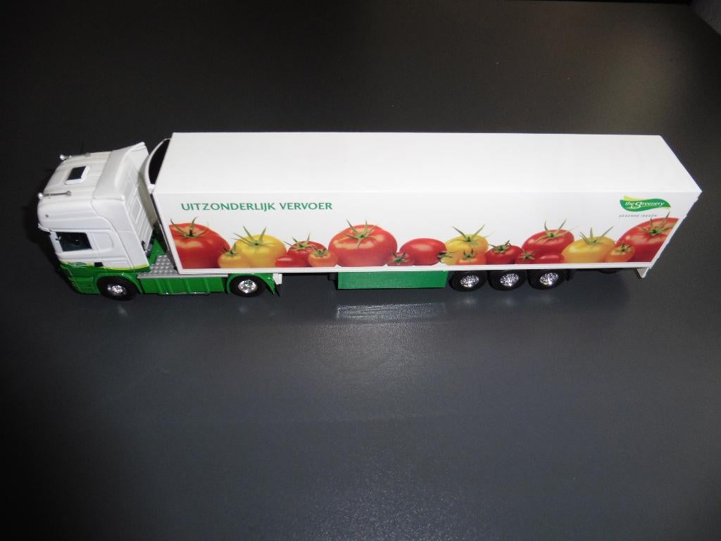 Tekno Scania The Greenery., Ophalen of Verzenden, Zo goed als nieuw, Bus of Vrachtwagen, Tekno