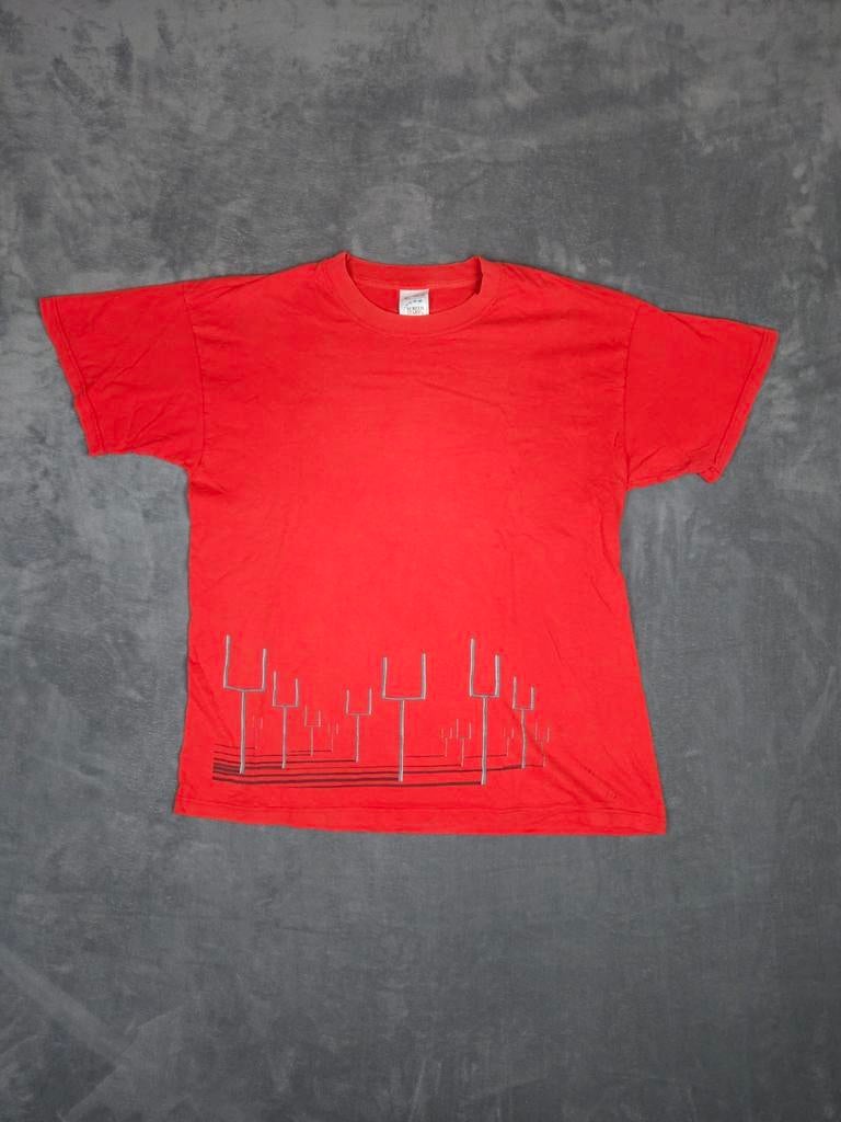 Vintage Muse T-shirt 2001 Bandshirt Muziek Tour XL Rood., ., Maat 56/58 (XL), Ophalen of Verzenden, Zo goed als nieuw