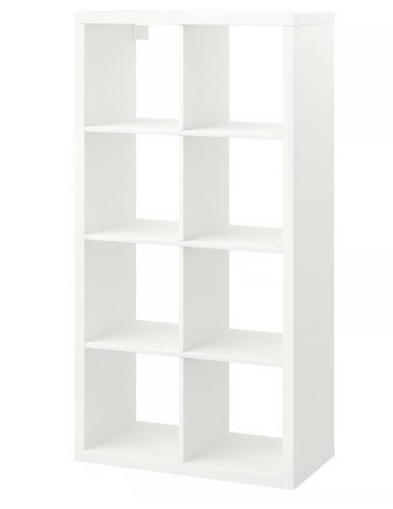 IKEA KALLAX Open Kast Wit 77x147 cm (Gebruikt), Huis en Inrichting, Ophalen, Met plank(en), Gebruikt, 100 tot 150 cm
