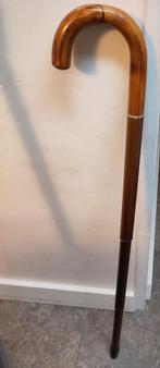 Houten wandelstok vintage, Diversen, Wandelstokken, Ophalen, Gebruikt