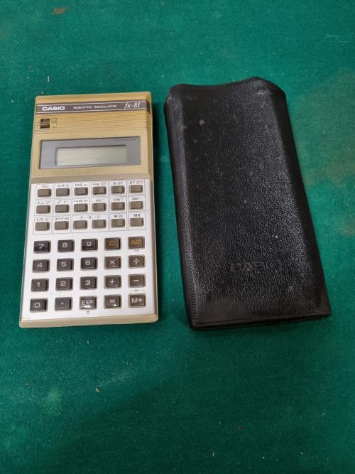 Rekenmachine casio fx-81, Ophalen of Verzenden, 'T Olde Gre-j, Info@toldegrej.nl, Endepoelstraat 20f Didam