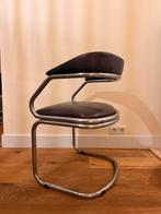 Vintage chroom design stoelen, Huis en Inrichting, Stoelen, Ophalen of Verzenden, Gebruikt, Vier