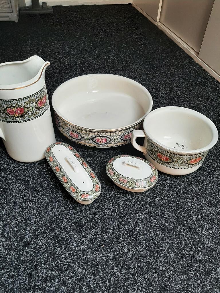 waskom compleet  met wc pot, Doe-het-zelf en Verbouw, Sanitair, Ophalen, Zo goed als nieuw, Overige typen