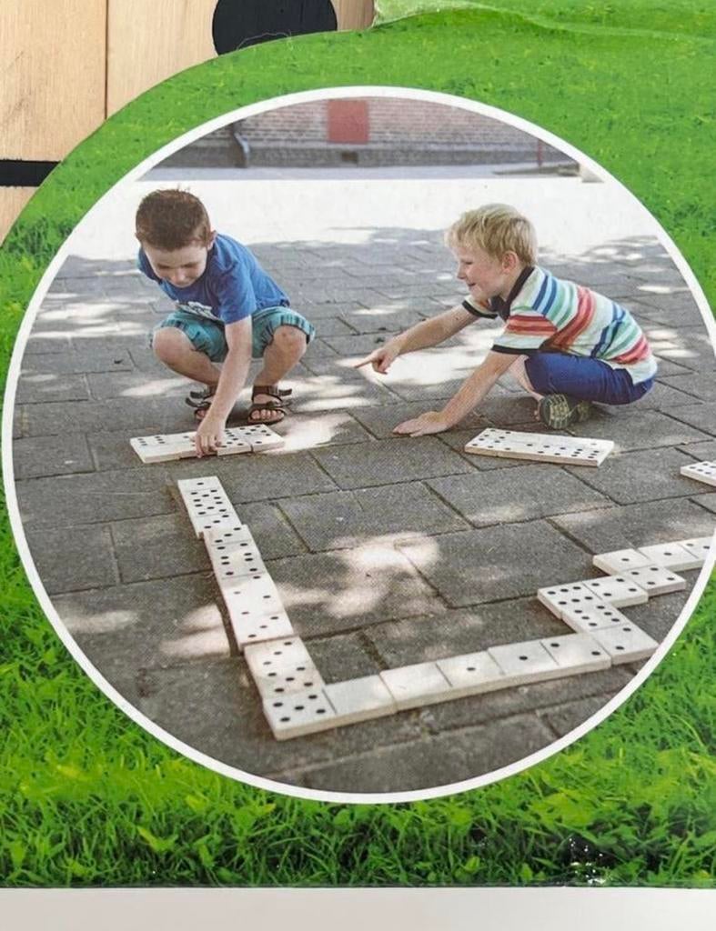 Reuzen, houten Domino BuitenSpeel - Active outdoor fun!, Ophalen of Verzenden