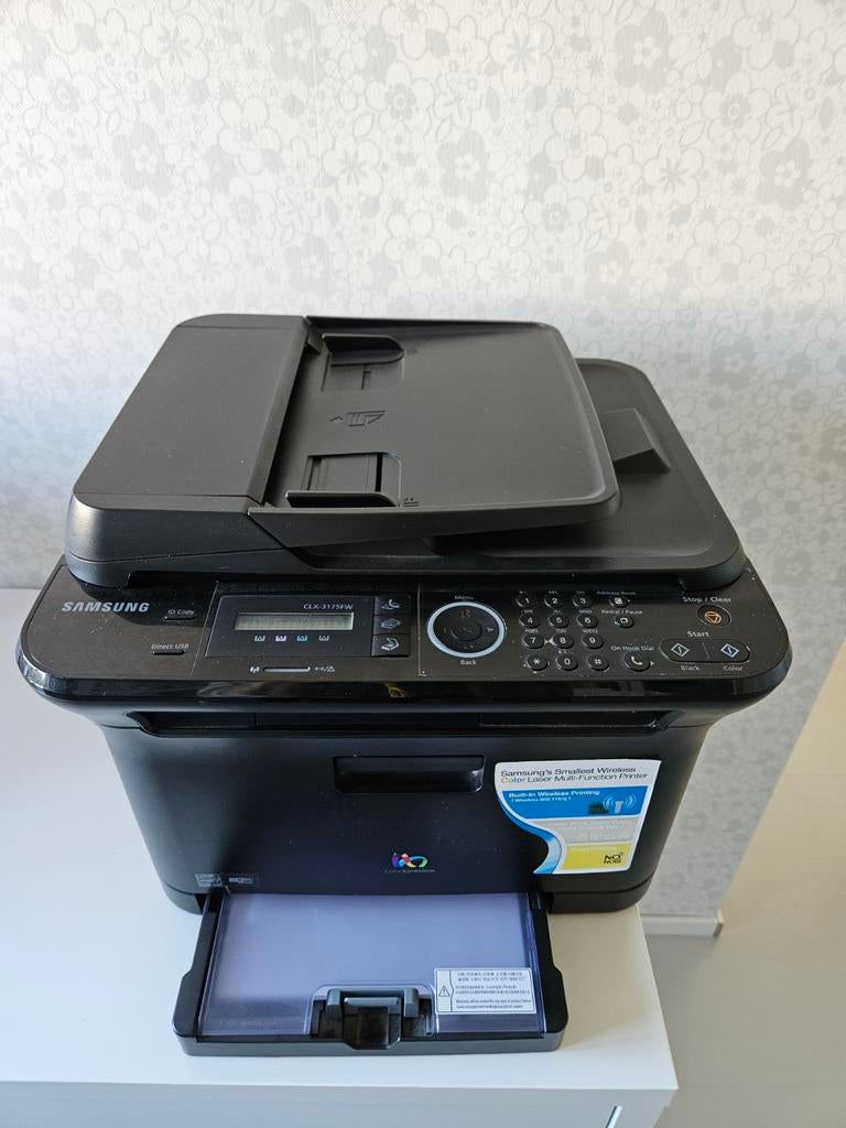 Samsung CLX-3175FW Laser All-in-One Printer, Computers en Software, Printers, Gebruikt, All-in-one, Laserprinter, Faxen, Kleur printen