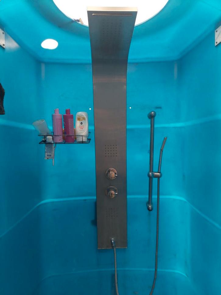 Nooddouche / Verbouwingsdouche, Doe-het-zelf en Verbouw, Sanitair, Gebruikt, Douche, Ophalen of Verzenden