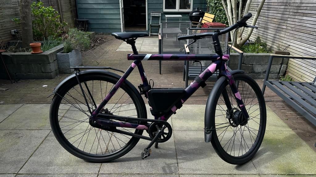 VanMoof S3 – werkt gedeeltelijk – kabelprobleem voorvork, Fietsen en Brommers, Elektrische fietsen, 59 cm of meer, Ophalen, Gebruikt