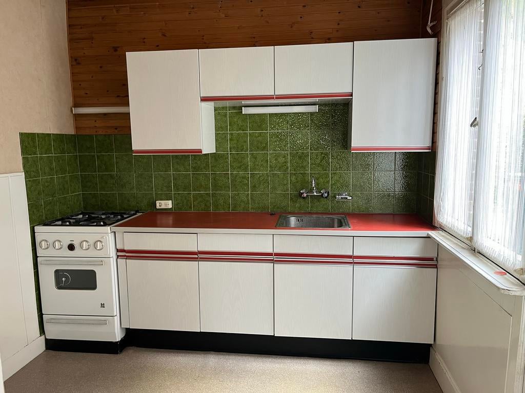 Vintage Keuken - Retro Stijl, Huis en Inrichting, Keuken | Complete keukens, Ophalen, Gebruikt, Wit, Enkelwandige keuken