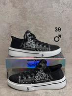 Skechers Snoop Dogg Slip Ins Paisley Zwart Maat 39, Ophalen of Verzenden, Nieuw, Zwart, Sneakers of Gympen