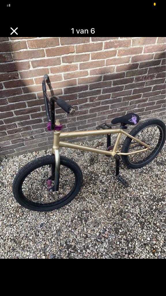 Custom BMX, Ophalen of Verzenden, Zo goed als nieuw, Staal
