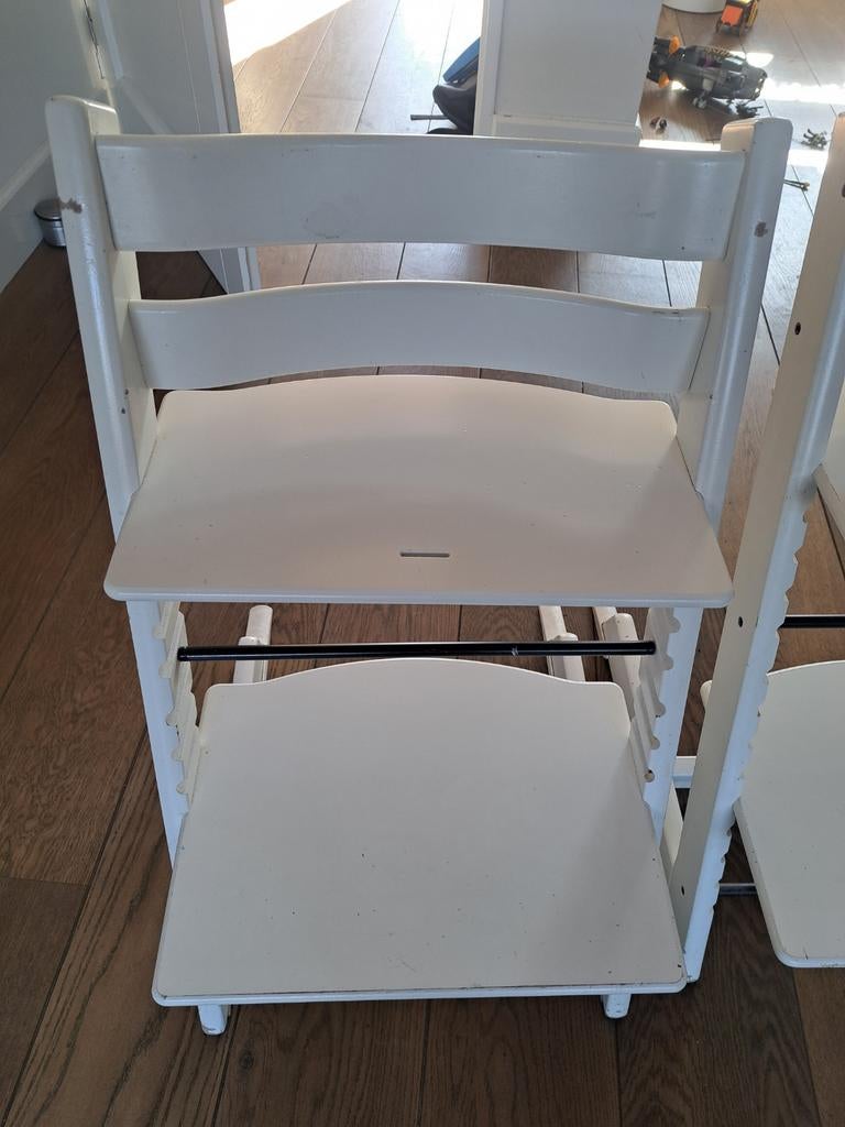 2 stokke tripp trapps, ook apart te koop, Kinderen en Baby's, Kinderstoelen, Gebruikt, Meegroeistoel, Ophalen of Verzenden