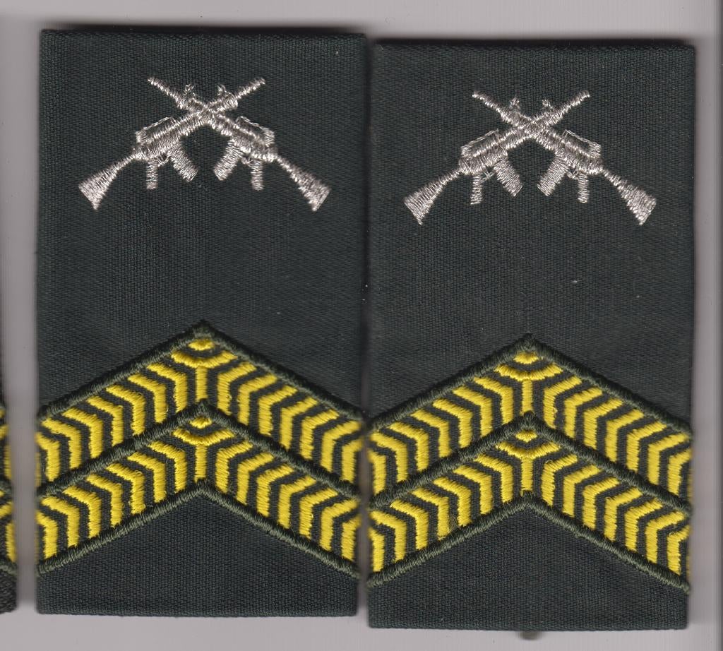 set rangen kpl 1 olk blouse dt2000, Verzamelen, Militaria | Algemeen, Ophalen of Verzenden, Landmacht, Nederland, Embleem of Badge