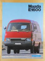 Mazda E1600 Brochure 1981 – Bestelwagen, Mazda, Ophalen of Verzenden, Zo goed als nieuw, Mazda