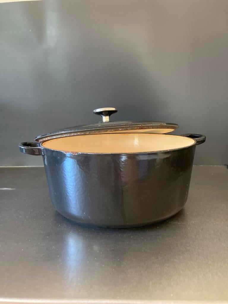 Braadpan Gietijzer van BK, Huis en Inrichting, Keuken | Potten en Pannen, Ophalen, Gebruikt, Gietijzer, Koekenpan of Braadpan