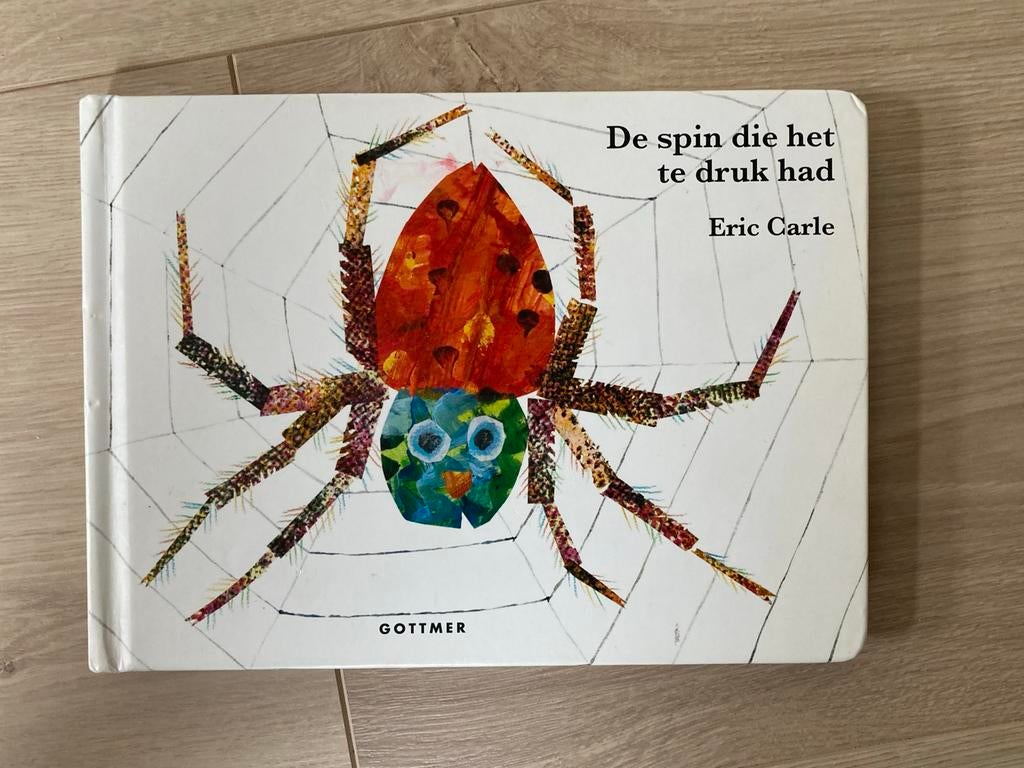 De spin die het te druk had - Eric Carle (kinderboek), Boeken, Ophalen, Gelezen, Fictie algemeen