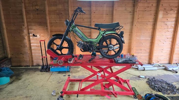 Mooie Tomos A35 op blauw kenteken - 65cc, veel nieuw!, Fietsen en Brommers, Brommers | Tomos, Zo goed als nieuw, Overige modellen