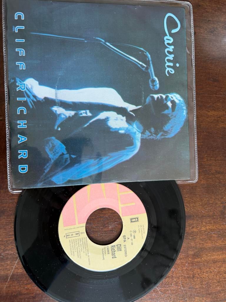 Cliff Richard - Carrie (Single, Made in Portugal)