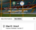 2 Tickets Marokko vs Paraguay | Naast elkaar | 31 maart, Tickets en Kaartjes, Twee personen, Maart