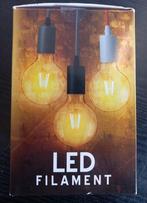 Nieuwe LED Filament Lamp E27 Retro Hanger met Gedraaid Snoer, Retro, Industrieel, Nieuw, Ophalen of Verzenden, Minder dan 50 cm
