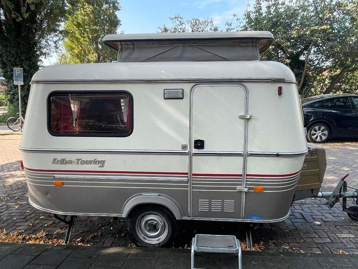 Eriba Pan caravan, Caravans en Kamperen, Caravans, Particulier, tot en met 2, 500 - 750 kg, Treinzit, Eriba, Omvormbare zithoek