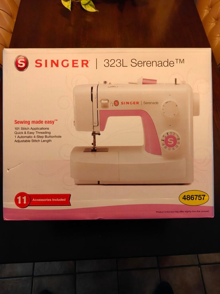 Singer Serenade 323L naaimachine nieuw in doos, Ophalen of Verzenden