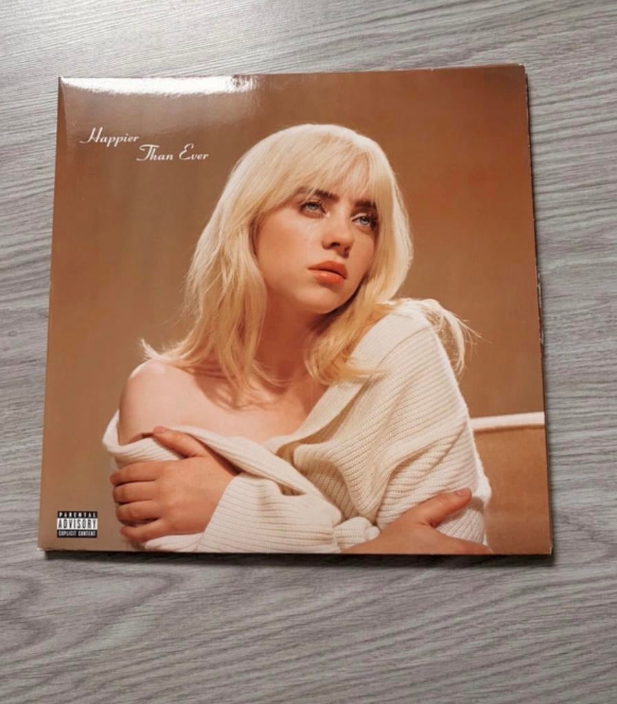 Billie Eilish - Happier Than Ever vinyl, Ophalen of Verzenden, 2000 tot heden, Nieuw in verpakking, 12 inch