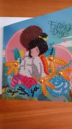 Kaart met envelop.
Diamondpainting 
Fathersday., Ophalen of Verzenden, Nieuw, Overige thema's