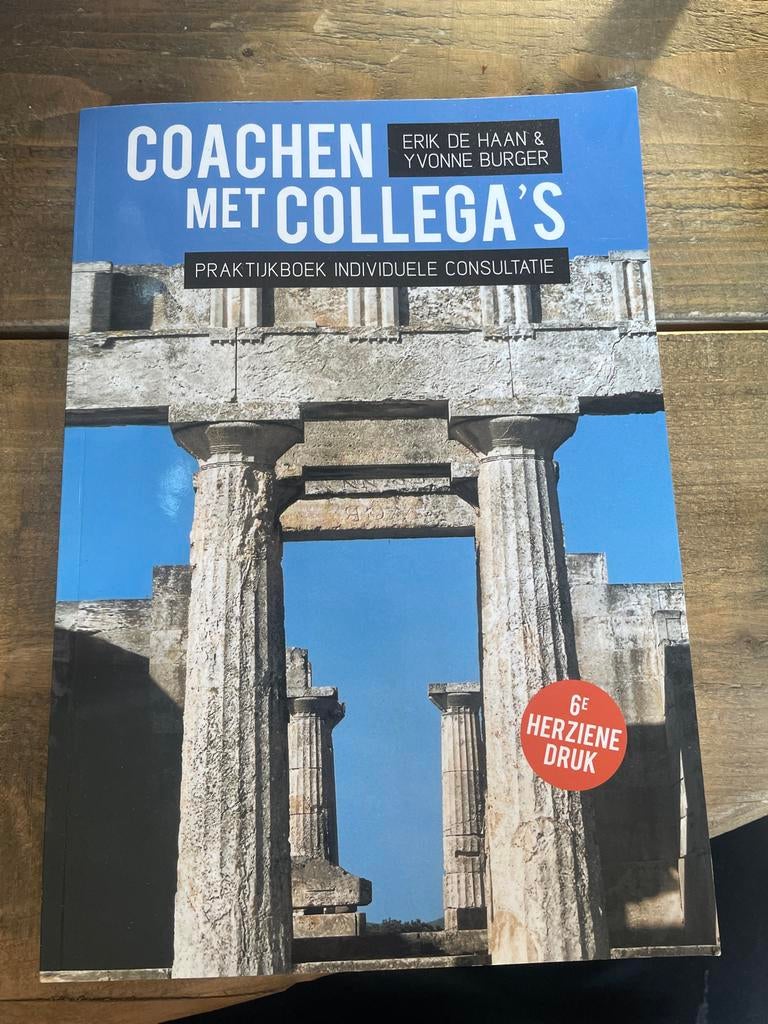 Coachen met Collega's - Praktijkboek Individuele Consultatie, Boeken, Ophalen of Verzenden, Zo goed als nieuw