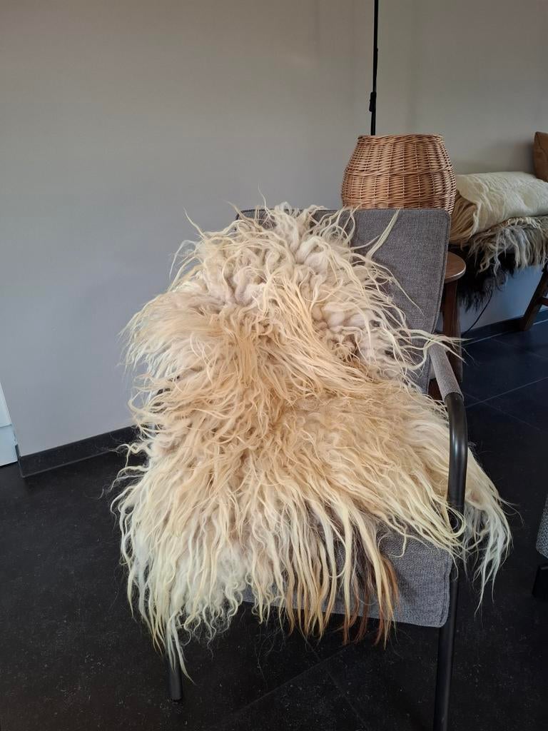 Vilten schapenvacht, diervriendelijk, Huis en Inrichting, Ophalen of Verzenden, Nieuw