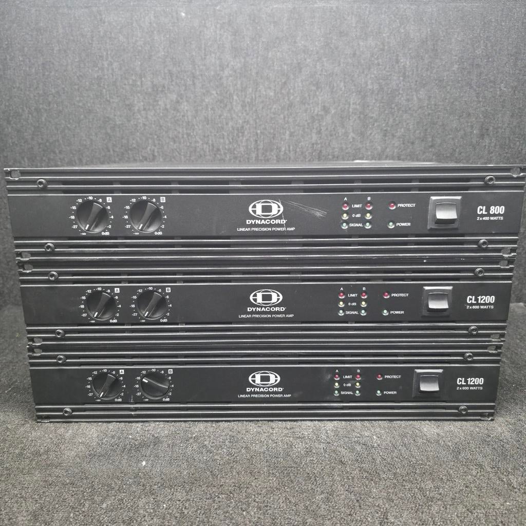 DYNACORD  versterkers    CL1200   / CL800, Ophalen of Verzenden, Nieuw