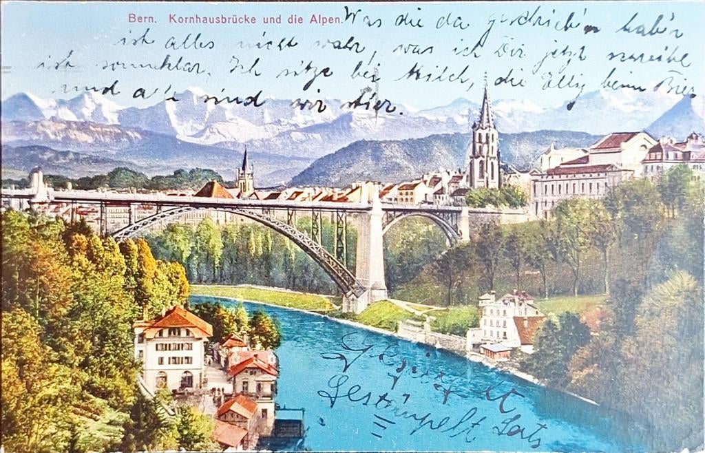 Bern Zwitserland 1931, Ophalen of Verzenden, 1920 tot 1940, Gelopen, Overig Europa