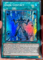 Yu-Gi-Oh! Dark Contact SUDA 1st Edition !, Ophalen of Verzenden, Zo goed als nieuw, Losse kaart, Foil
