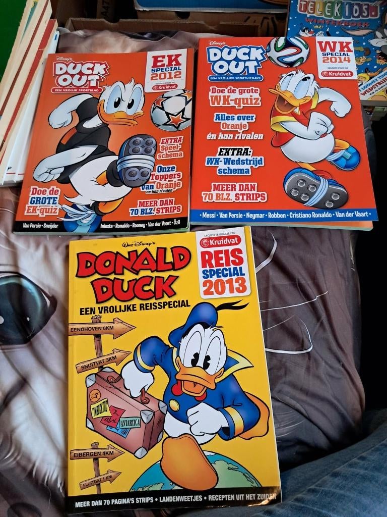 Donald duck uitgaven kruidvat, Meerdere stripboeken, Ophalen, Zo goed als nieuw, Donald Duck