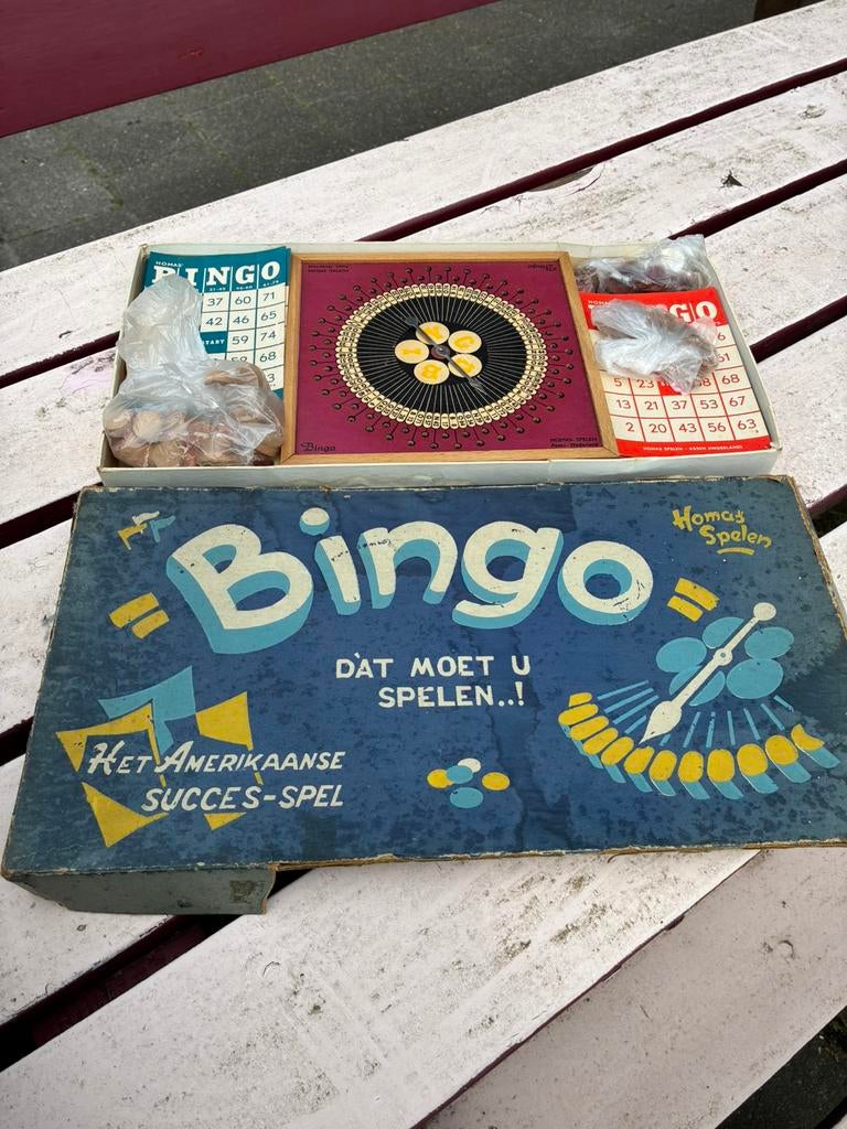 Vintage Homas bingo spel, Ophalen, Zo goed als nieuw