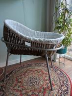 Rotan wiegje op standaard incl matras, Kinderen en Baby's, Ophalen, Gebruikt, Wieg