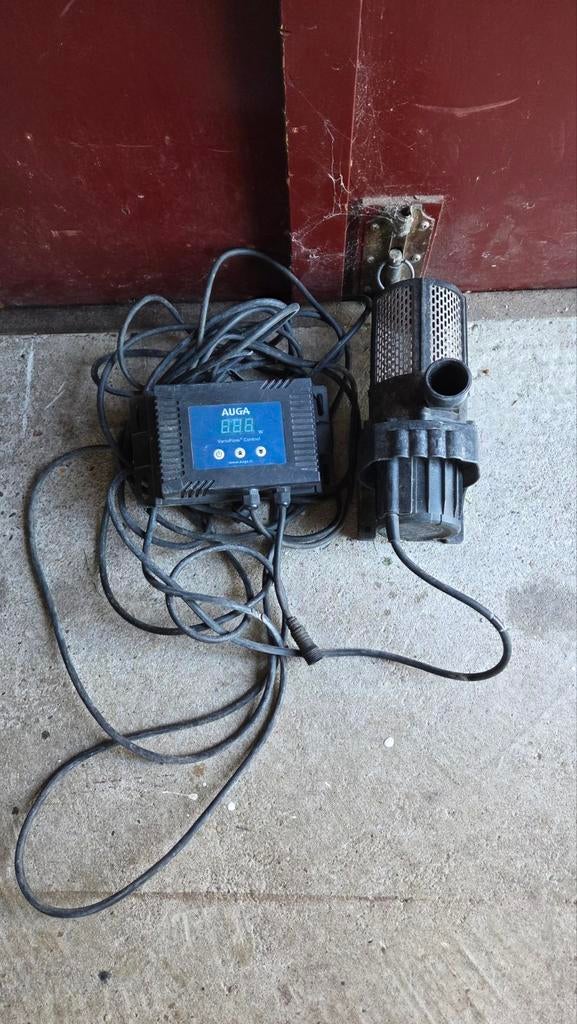 Auga varioflow 10000 pomp geeft kortsluiting, Tuin en Terras, Ophalen of Verzenden, Gebruikt, Vijverpomp
