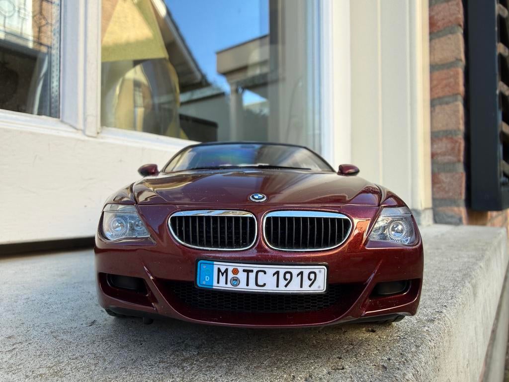 1:18 BMW E63 M6 Coupe V10 Indianapolis Red 2005 Kyosho, Hobby en Vrije tijd, Modelauto's | 1:18, Kyosho, Auto, Ophalen of Verzenden