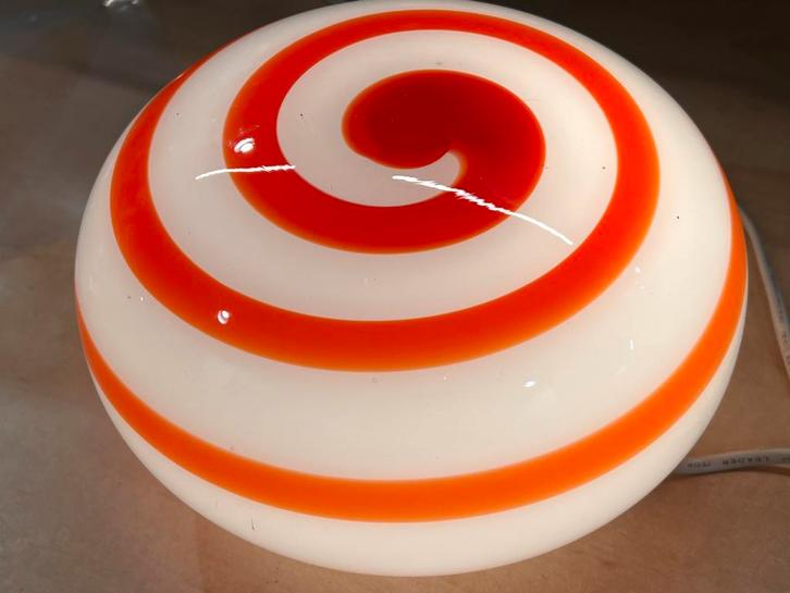 Prachtige vintage retro tafellamp nachtlamp in nieuwstaat, Huis en Inrichting, Lampen | Tafellampen, Zo goed als nieuw, Minder dan 50 cm