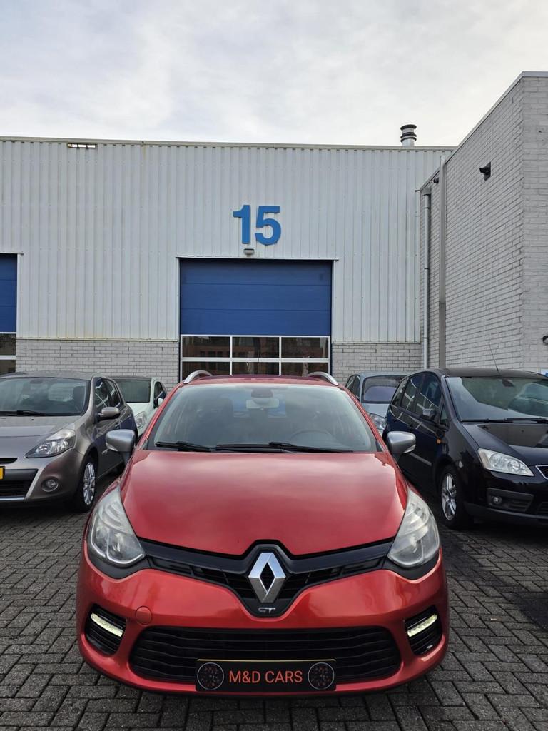 Renault Clio Estate 1.2 GT AUTOMAAT/AIRCO/NWE KETTING/ACHTER, Euro 5, Stof, Gebruikt, Zwart