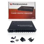 Phoenix Gold EQ9.0 9 Band Graphic Equalizer EQ, Hifi-Focus, Aalsmeerderweg 173 1432 CL, Aalsmeer, Nieuw, Ophalen of Verzenden