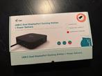 I-tec USB-C Dual Docking Station 110w, Ophalen of Verzenden, Zo goed als nieuw, Docking station, Laptop