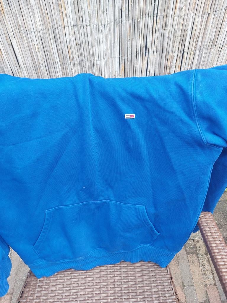 Tommy Hilfiger hoody blauw, Ophalen of Verzenden, Zo goed als nieuw, Tommy Hilfiger