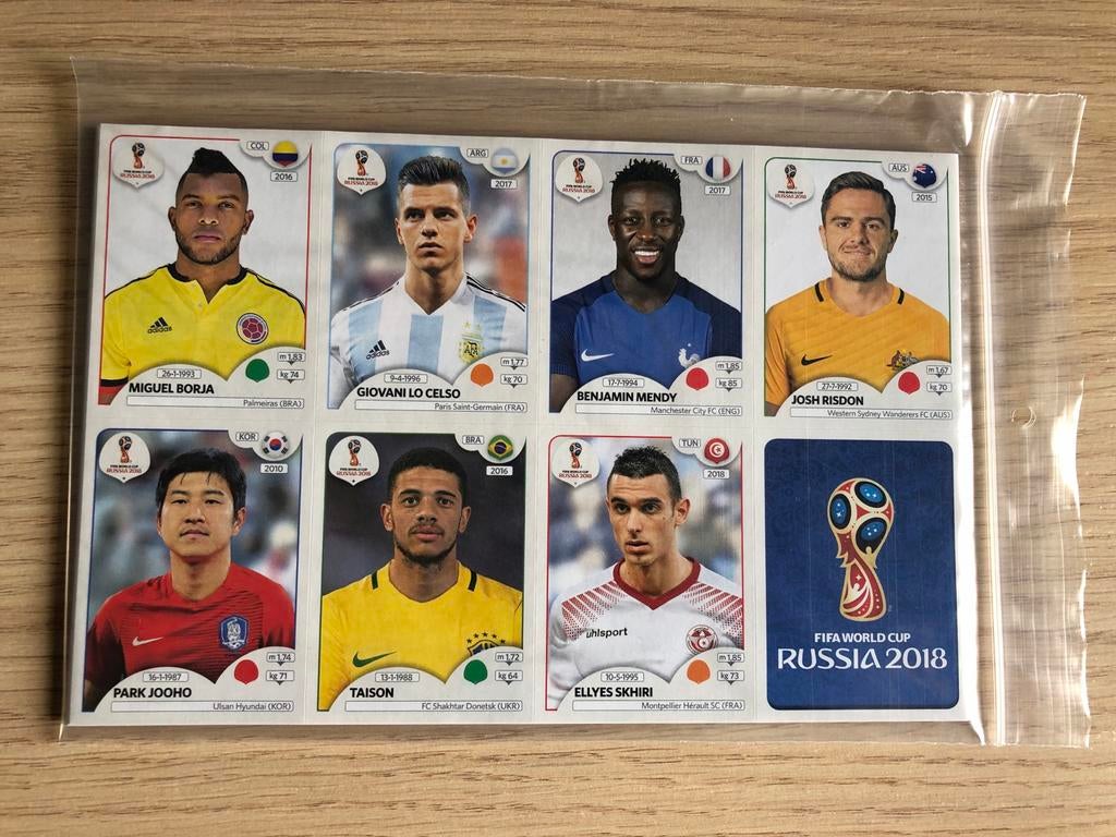 Panini World Cup 2018 complete UPDATE set, Hobby en Vrije tijd, Stickers en Plaatjes, Ophalen of Verzenden, Nieuw