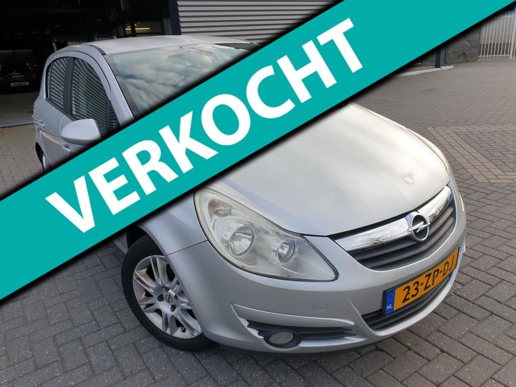 Opel Corsa 1.4-16V Cosmo, Auto's, Opel, Bedrijf, Corsa, ABS, Airbags, Airconditioning, Boordcomputer, Centrale vergrendeling, Elektrische buitenspiegels