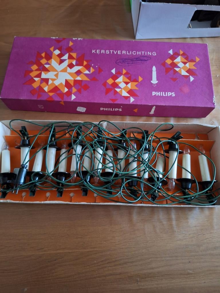Oude kerstlampjes, Diversen, Kerst, Ophalen of Verzenden