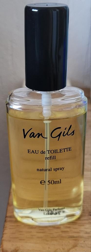 Van Gils Eau de toilette refill 50 ml, Ophalen of Verzenden, Zo goed als nieuw, Parfumfles, Gevuld