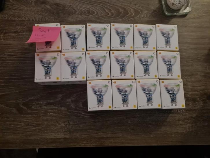 Ikea Hub Dirigera met 15x Gu10 & 15x E27 full color & Luchts, Huis en Inrichting, Lampen | Losse lampen, Nieuw, Led-lamp, 60 watt of meer