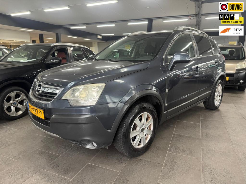 Opel Antara 2.4-16V Temptation 1-eigenaren navigatie clima c, Auto's, Opel, Stof, Gebruikt, 4 cilinders, Blauw